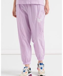Pantaloni sport cu snururi si logo Essential