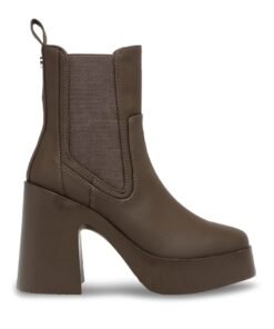 Botine Chelsea cu toc masiv Climate
