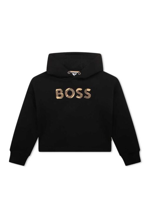 BOSS - Hanorac cu imprimeu logo