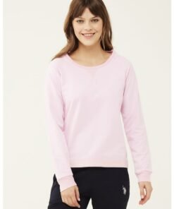 Bluza de pijama cu maneci raglan