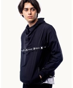 Jacheta usoara unisex cu banda logo Horizon