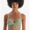 Sutien cu strat exterior de dantela