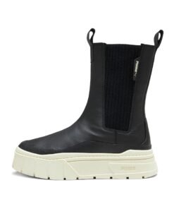 Ghete Chelsea de piele textile Mayze Stack