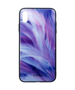 Husa de protectie Glass print pentru Apple iPhone XS Max
