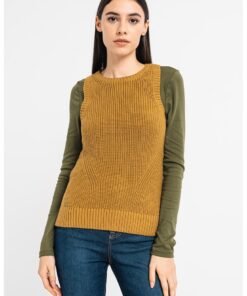 Vesta cambrata de bumbbac organic