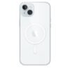 Husa de protectie Clear Case with MagSafe pentru iPhone 15 Plus - Transparent