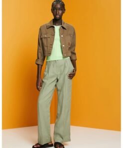 Jacheta crop de denim