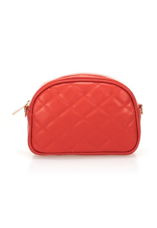 Geanta crossbody de piele cu aspect matlasat