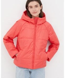 Geaca cu gluga si maneci raglan