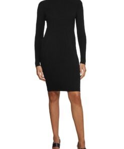 Rochie bodycon cu aspect striat