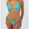 Slip brazilian cu snururi laterale