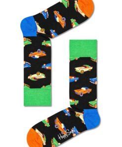 Set de sosete unisex cu imprimeu - 4 perechi