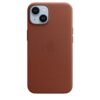 Husa de protectie Leather Case with MagSafe pentru iPhone 14 - Umber