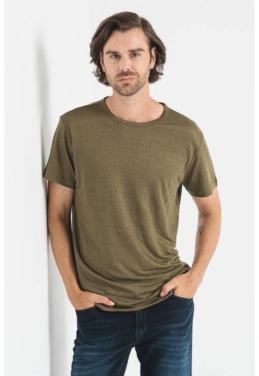 Tricou regular fit de in