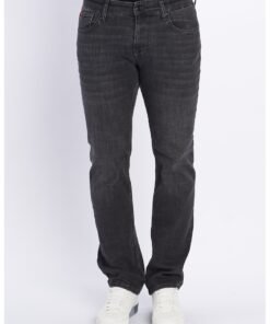 Blugi slim fit cu talie medie