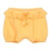 Pantaloni scurti cu model stratificat cu volane