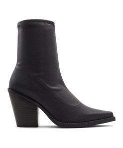Botine cowboy cu toc cubanez Bamboo