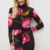 Rochie culoarea roz Gestuz maxi mulata 10908584