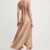 Rochie culoarea violet 4F midi mulata