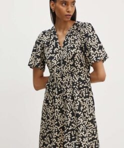 Rochie culoarea negru Marc O'Polo mini evazata