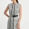 Rochie culoarea gri G-Star Raw mini drepta D25249-D730