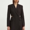 Rochie culoarea negru HUGO mini mulata 50510442
