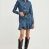 Rochie jeans mini Karl Lagerfeld Jeans drepta