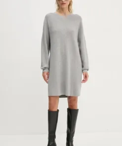 Rochie culoarea gri Marc O'Polo midi evazata