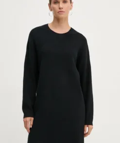 Rochie culoarea negru Marc O'Polo mini evazata 406109221417