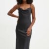 Rochie culoarea negru Marella midi drepta 2413221124200