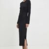 Rochie culoarea negru Marc O'Polo midi evazata