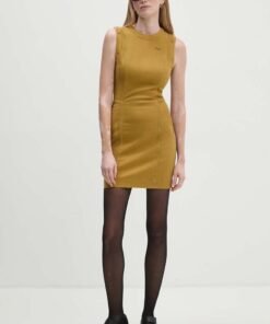 Rochie culoarea verde G-Star Raw mini drepta