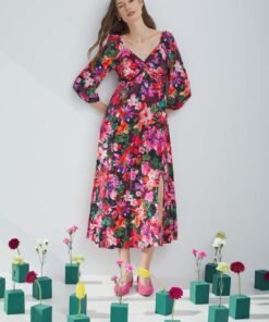 Rochie midi Medicine evazata
