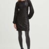 Rochie culoarea negru Medicine mini mulata