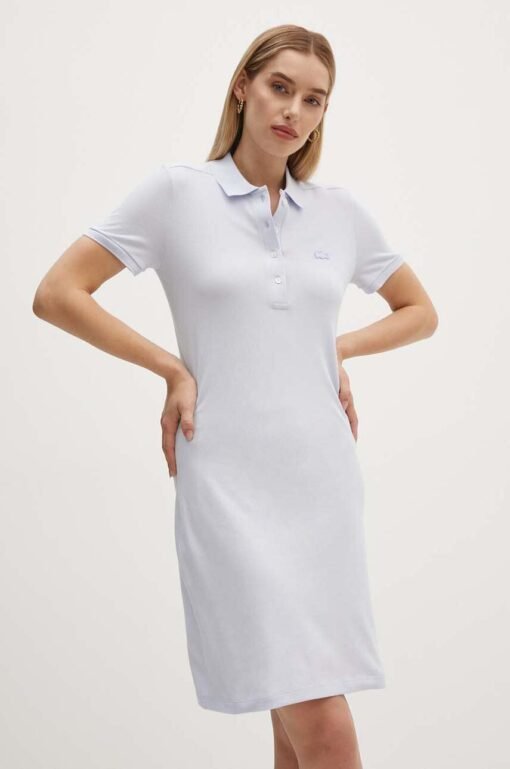 Rochie midi Lacoste mulata
