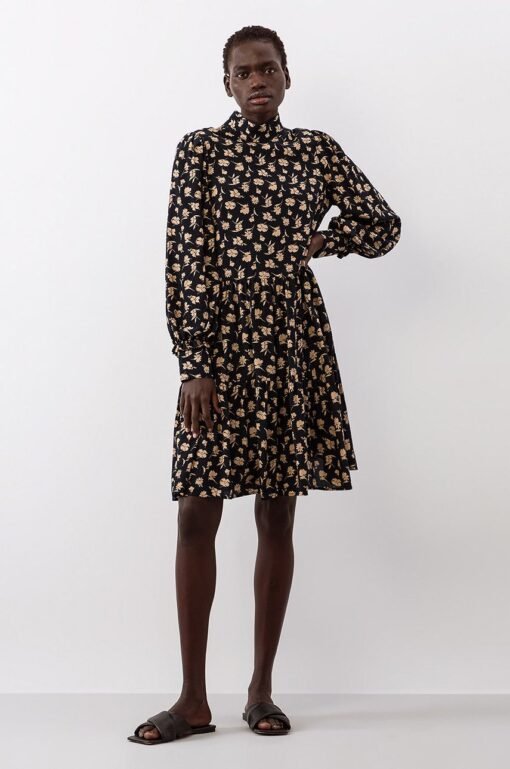 Rochie Marla culoarea verde Ivy & Oak mini oversize