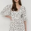 Rochie Lublin culoarea verde Fila mini mulata FAW0759
