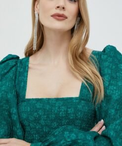 Rochie Jenny culoarea roz Custommade mini evazata