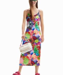Rochie maxi Desigual mulata