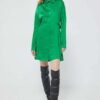 Rochie culoarea verde HUGO maxi mulata 50507922