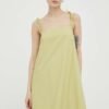 Rochie culoarea verde G-Star Raw maxi drepta D24620-D522