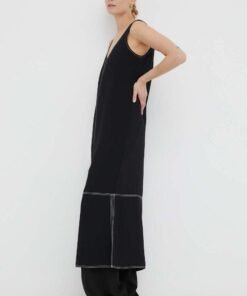 Rochie culoarea negru Day Birger et Mikkelsen maxi evazata