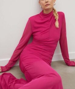 Rochie culoarea rosu Gestuz mini drepta 10909654