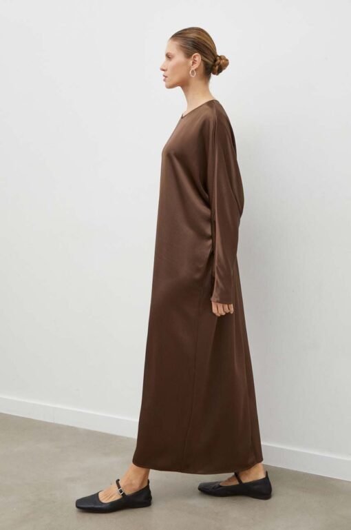 Rochie culoarea maro By Malene Birger maxi mulata