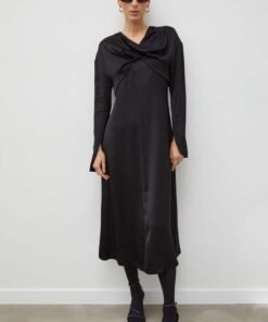 Rochie culoarea negru Day Birger et Mikkelsen midi drepta