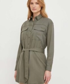 Rochie Beate culoarea rosu Pepe Jeans mini drepta