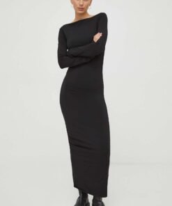 Rochie culoarea negru Day Birger et Mikkelsen mini mulata