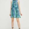 Rochie midi Armani Exchange evazata