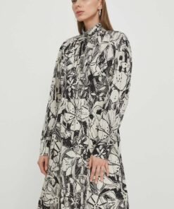 Rochie din bumbac mini Marc O'Polo evazata