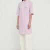 Rochie culoarea roz Marc O'Polo mini drepta